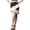 A-White494, variant on XIAONU Fringe Latin Dance Skirt For Women Asymmetrical High Waist Skirt Stretchy Performance Practice Skirts