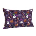 thumbnail image 2 of Kll Halloween Sweet Candy Pillow Covers Envelope Closure,Super Soft And Cozy Fuzzy Fleece Pillow Case Cover 20"X30", 2 of 9