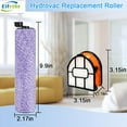 thumbnail image 7 of 4-Pack WDB1F2 Replacement Brushroll & Filte Bundle for Shark WD101 WD201 WD100 WD200 AW201 WD200C WD201C WD101C HydroVac XL 3-in-1 vacuum cleaner, compare parts WDB1, WDB2, WDFF1, WDFF2, WDB1F2, 7 of 7
