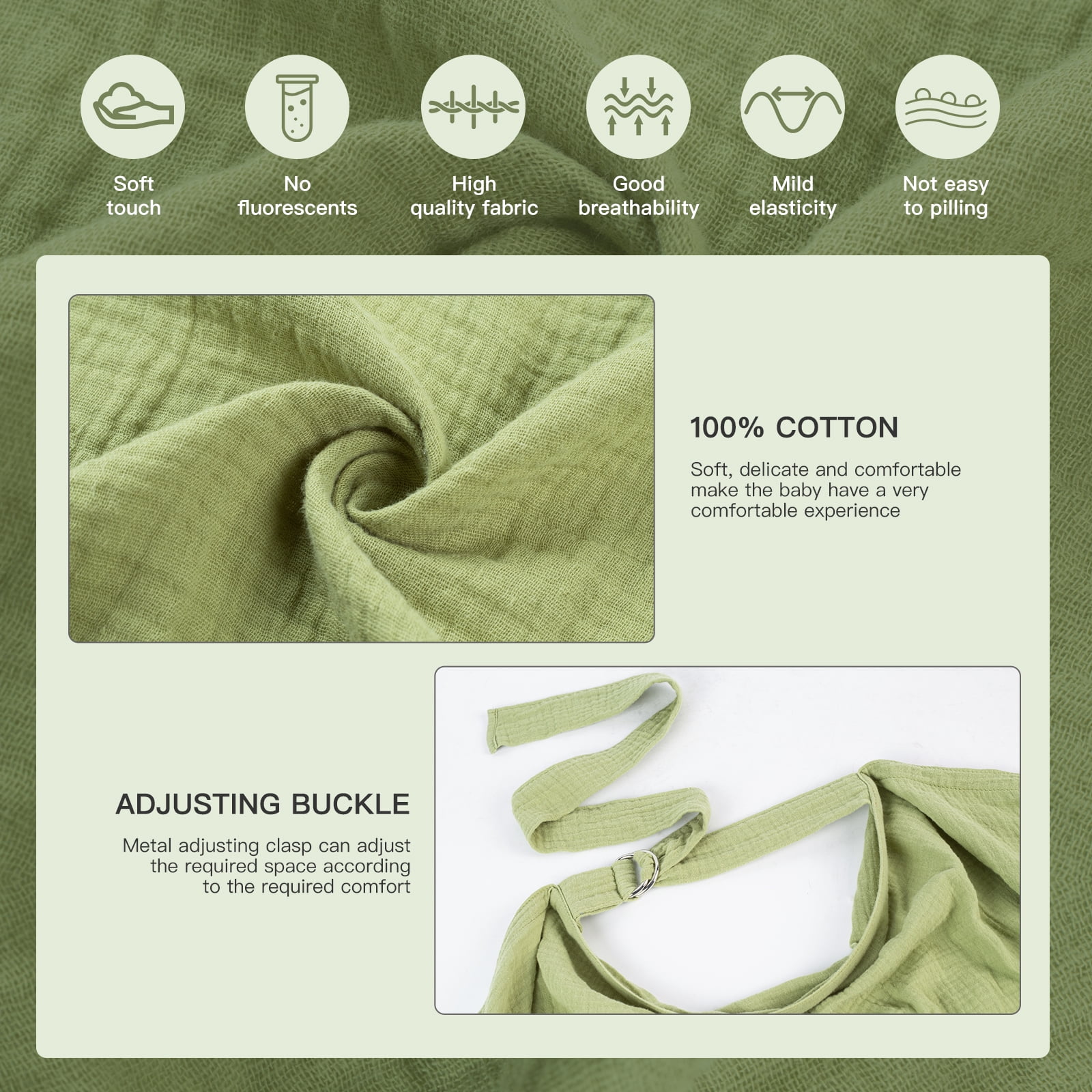 Nursing Cover for Baby Breastfeeding,Breathable Cover with Rigid Hoop for Mother Nursing Apron