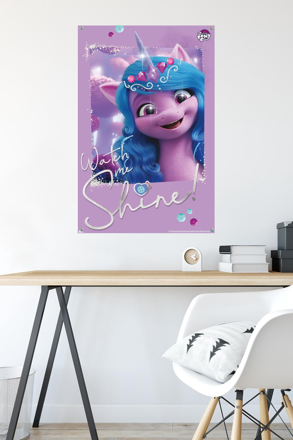My Little Pony 2 - Watch Me Shine Wall Poster with Pushpins, 22.375" x 34"