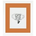 thumbnail image 2 of ArtToFrames 12x16" Matted Picture Frame with 8x12" Single Mat Photo Opening Framed in 1.25" Satin White Frame and 2" Octoberfest Mat (FWM-3966-12x16), 2 of 8