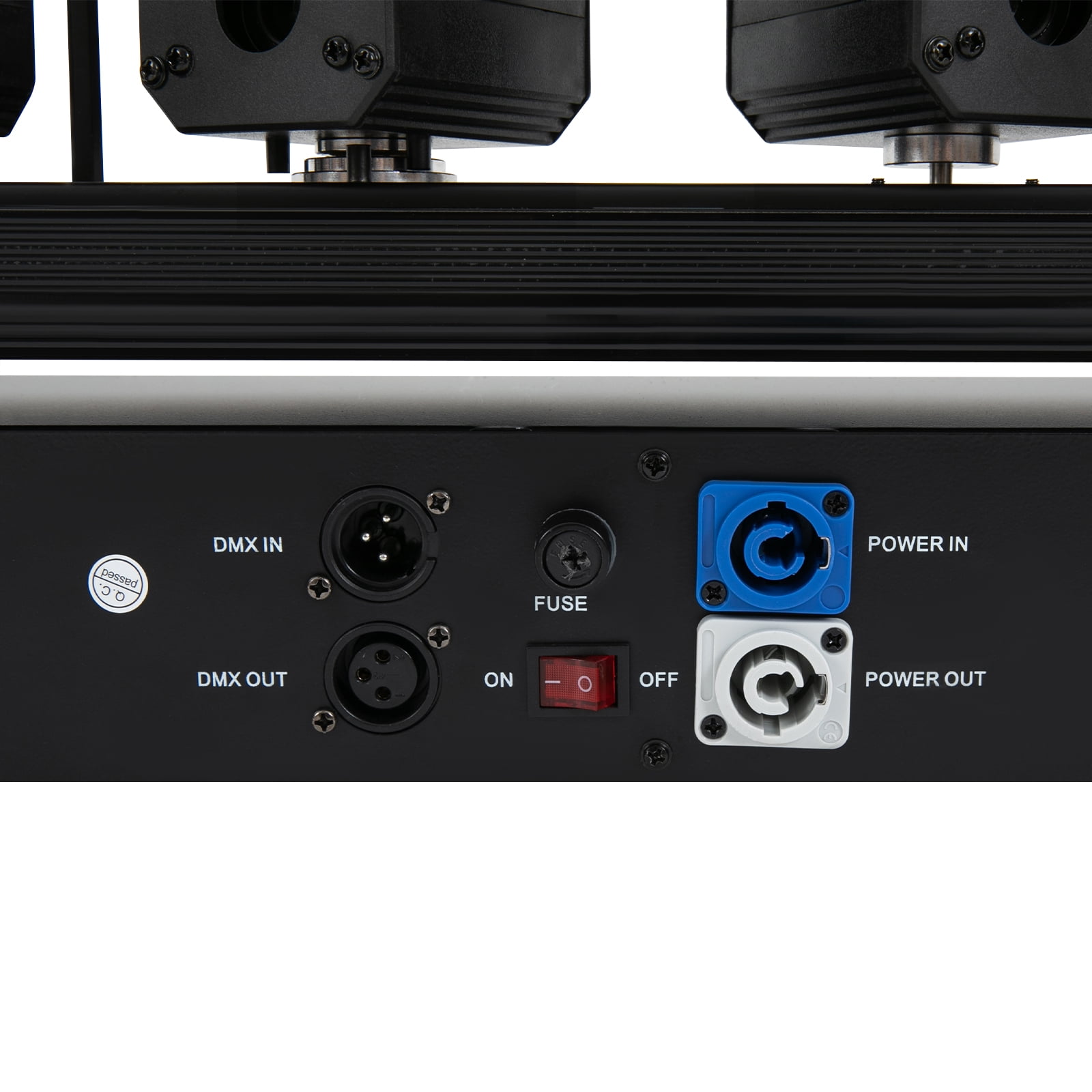 Moving Head Stage Light DMX/Master-Slave/Voice-Activated/Self-Propelled Stage Light for DJ Party Stage 6*500MW