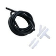 thumbnail image 2 of relayinert Rubber Car Windscreen Washer Hose Replacement Repairing 2M Elastic Heats-resistant Automotive Pipe Part Accessories, 2 of 5