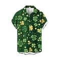 thumbnail image 1 of Camisetas de Lino para Hombres Vintage Bowling Manga Corta Cuello Cubano, Retro Playa Y Verano Hombre Manga Corta Botón Abajo Camisetas, 1 of 9