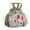 Pioneer Flower Floral-3, variant on Pioneer Flower Floral Print Pattern Drawstring Lunch Bag Women - Drawstring Lunch Bag Insulated for Work Office - Stain-Resistant Large Lunchbags for Women with Multi-Pockets