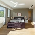 thumbnail image 3 of CARRO Arran 60" Large Indoor Flush Ceiling Fan with Remote and Light Kit, 3 of 7