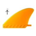 thumbnail image 3 of Aletas de tabla de surf Aletas de surf blandas Aletas de un solo centro fáciles de instalar Aletas de repuesto de un solo centro Aletas de centro para Naranja DYNWAVEMX cola de tabla de surf, 3 of 8