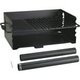 thumbnail image 4 of Pilot Rock Heavy-Duty Jumbo Steel Park-Style Charcoal Grill, 24 1/4in. x 16 1/8in., Model# CBP-247, 4 of 7