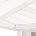 thumbnail image 2 of Afuera Living White Washed Wood Outdoor Drop Leaf Dining Table, 2 of 9