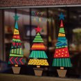 thumbnail image 2 of NETSENG Christmas Window Clings Decals, Merry Christmas Wall Decal Sticker Fits for Door Showcase Home Mural Decorations 2 Pcs, 2 of 6