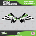 thumbnail image 3 of Kalair GFX Graphics Kit for Kawasaki KX125 (2003-2008) Fh Series, 3 of 5
