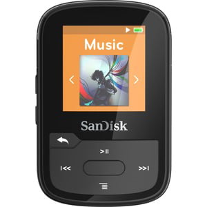 SanDisk Clip Sport Plus 16 GB Flash MP3 Player Black (Best Flash Player For Android)