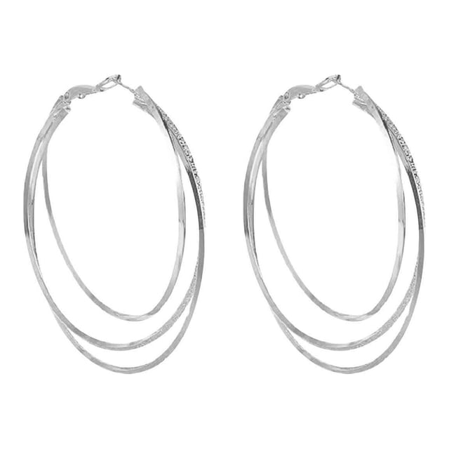 Pendientes de mujer Pendientes de moda Pendientes de corazón de acero inoxidable Pendientes de mujer Pendientes de corazón colgante de cristal Pendientes de mujer