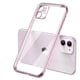 thumbnail image 3 of Luxury Plating Square Frame Silicone Transparent Case on For iPhone 11 12 13 14 15 Pro Max X XR XS Max 7 Plus Clear Back Cover, 3 of 5