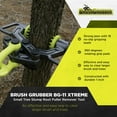thumbnail image 3 of Brush Grubber BG-11 XTREME Brush & Tree Puller Remover Tool w/ Handles (2 Pack), 3 of 8