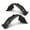 Left + Right, variant on 2Pcs Left Right Front Fender Liner Inner Splash Shield Fit For Toyota Camry 2018-2020