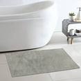 thumbnail image 3 of Mainstays Performance Recycled Polyester Bath Rug 20x34" Soft Silver, 3 of 12