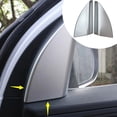 thumbnail image 2 of Pair Of A-Pillar Windshield Trim Molding ABS Front Window Pillar Trims Car Interior Decoration Accessories, 2 of 8