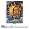 thumbnail image 4 of ARISTURING  Sun Moon Blanket - Gift Throw Woven from Cotton, 4 of 6