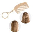 thumbnail image 5 of Unique Bargains 1 Pc Mini Keychain Hair Comb White Acetate Sheet, 5 of 5