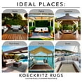 thumbnail image 6 of Koeckritz Rugs Toast 7' Round Standard Area Rug for Indoor or Outdoor Living Spaces, 6 of 7