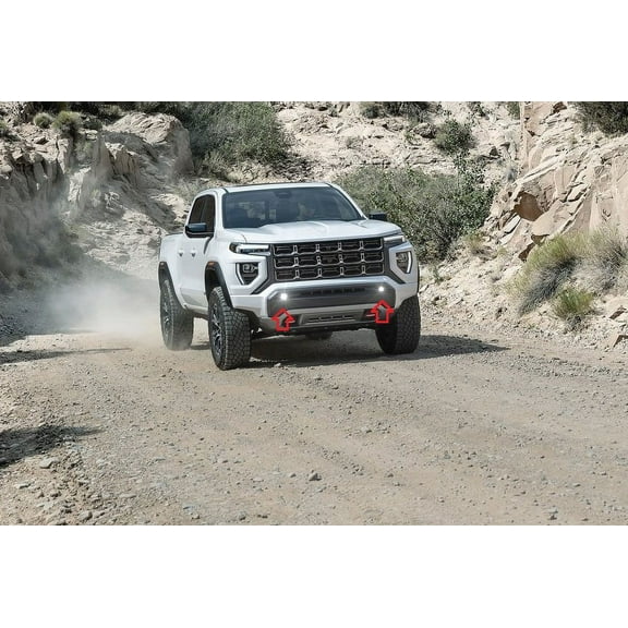 BlingLights Brand LED Halo Fog Lights for 2023 2024 2025 GMC Canyon