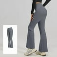 thumbnail image 4 of Top-kevin Unissue Hugcurve No Front Seam Flare Leggings 31", 4 of 7