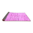 thumbnail image 2 of Ahgly Company Indoor Square Solid Purple Modern Area Rugs, 3' Square, 2 of 4