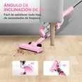 thumbnail image 3 of Aspiradora Con Cable INSE - Ultraligera y Sin Bolsa, Color Rosa, Ideal para Hogar, Suelos Duros, Alfombras, Pelo de Mascotas y Coche, 3 of 9