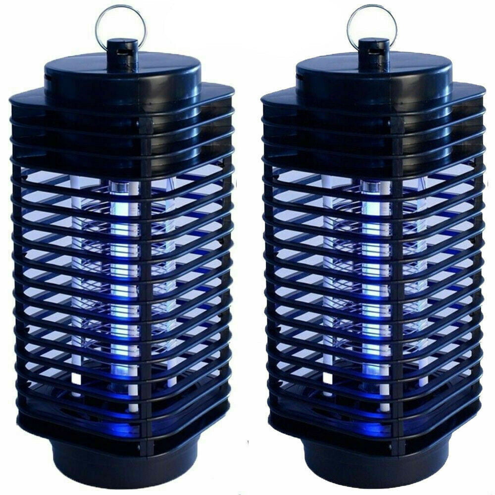 2PCS Electric Mosquito Fly Bug Insect Zapper Killer Trap Lamp Stinger Pest New 