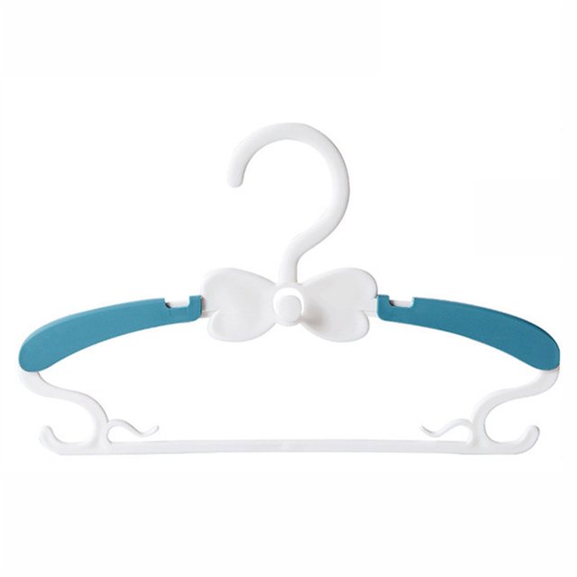 10pcs Children‘s Non-slip Clothes Hanger Multifunctional Traceless Clothes Rack