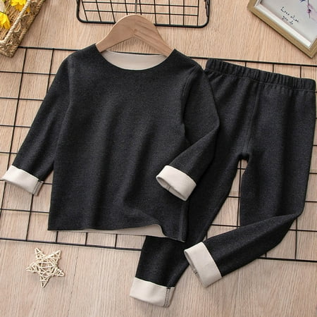 

Shldybc Baby Boy Girl Clothes Set Fall Winter Clothes Long Sleeve Crewneck Pullover Sweatshirt Jogger Pants Set Outfit on Clearance