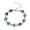 Heart-shaped, variant on Natural Abalone Shell Bracelet, unisex, adjustable chain bracelet, available in various animal/shape designs.
