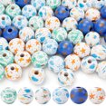 thumbnail image 2 of 10 cuentas de madera natural de 16 mm, cuentas espaciadoras sueltas de colores mezclados para hacer joyas de bricolaje, accesorios artesanales hechos a mano, 2 of 5