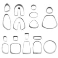 thumbnail image 1 of 18Pcs Polymer Clay , Stainless Steel Cutting for Jewelry Making Homemade Baking, 1 of 7