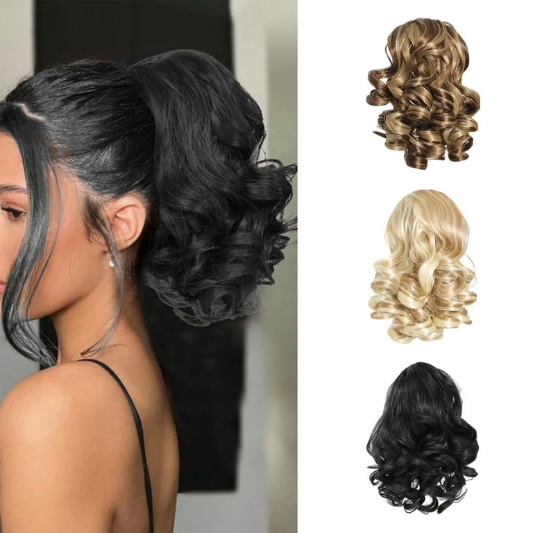 HHBEAUTY Curly Ponytail Extension Drawstring Ponytail for Women 10