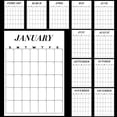 thumbnail image 1 of Calendario de pared Fullhawl, planificador anual 2025-2026, 30 x 42 cm, 1 of 6