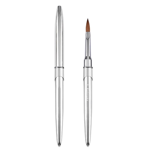 Herramientas de extensión de uñas, cepillo de polvo acrílico para uñas artísticas
