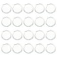 thumbnail image 1 of FRCOLOR Protecteurs de Pièces 100 Pcs Porte-Pièces Transparents Étuis Pratiques Porte-capsules, 1.06"X1.06"X0.2", 1 of 5