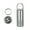 shape:L Original Color B, variant on Titaniums Waterproofs Pills Box Keychains Pocket Pills Case Small Medicine Bottles Container for Outdoor Travel
