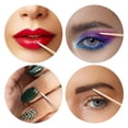 thumbnail image 5 of 800Pcs Cotton Swabs Wood Sticks,Happon Precise Cotton Tips, Cotton Swabs Pointed Tip, Makeup Cosmetic Applicator Sticks for Makeup, Tattoo Permanent Supplies and Cleaning, 5 of 7