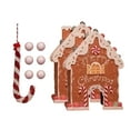 thumbnail image 2 of Dserhfy Gingerbread Golf Game Set Wood Plastic Indoor Miniature Putting Course Festive Family Activity for Christmas Parties & Holiday Fun, 2 of 8