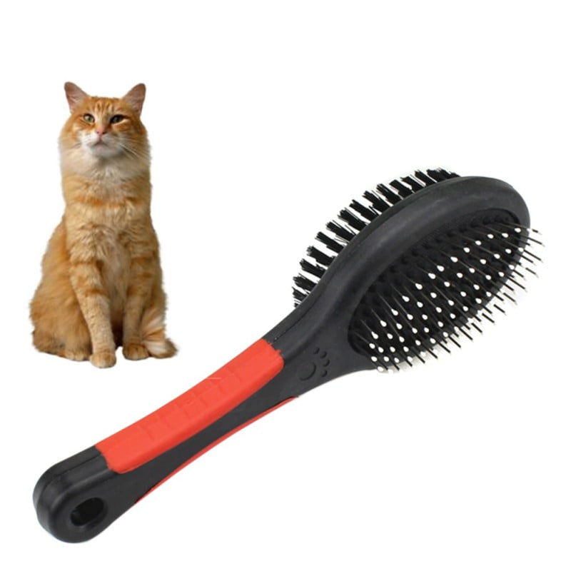 double sided pet brush