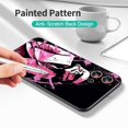 thumbnail image 4 of Funda Para Motorola Edge 30 5G fusion Edge30 neo De Silicona Suave Cubierta Trasera Protectora Negro Tpu Gato Lindo Patrón De Chica De Dibujos Animados, 4 of 4