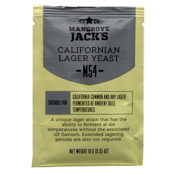 Mangrove Jack's Craft Series Yeast M54 California Lager 10g