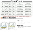 thumbnail image 2 of AherBiu Plus Size Bras for Women Full Coverage Button Front Closure Push up No Underwire Bralettes Everyday Comfort Bras, 2 of 2