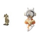 thumbnail image 1 of Estatua de caballero, figura decorativa de escritorio, estatua de , adorno de resina con superficie lisa, ideal para regalo o decoración del, 1 of 8