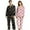 Light Pink, variant on Valentine's Day Matching Sleepwear Set Cozy Soft Pajamas With Long Pants Comfortable Couples Relaxation Outfit Black M