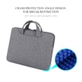 thumbnail image 3 of Laptop Bag, 13.3-15.6 inch Waterproof Laptop Sleeve Case with Shoulder Straps & Handle/Notebook Computer Case, Gray/13.3 inch, 3 of 8